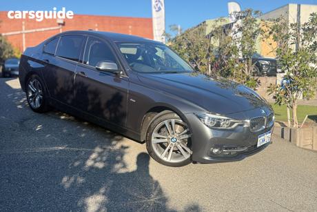 Grey 2016 BMW 318I Sedan Sport Line