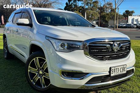 White 2019 Holden Acadia Wagon Ltz-V (2Wd)