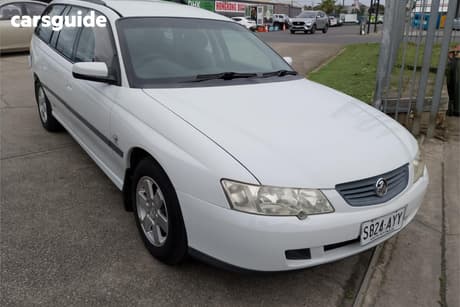 White 2003 Holden Commodore Wagon Acclaim