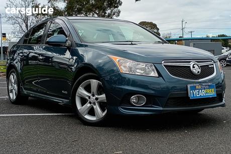 Blue 2011 Holden Cruze Sedan Sri V