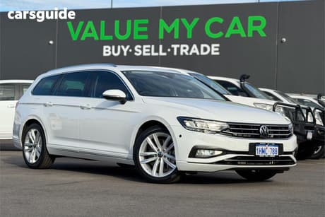 White 2021 Volkswagen Passat SUV 206TSI PROLINE