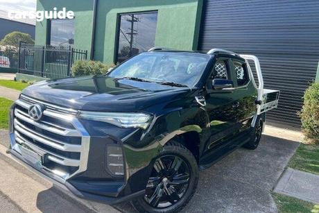 Black 2023 LDV T60 Double Cab Utility Max Pro (4X4)