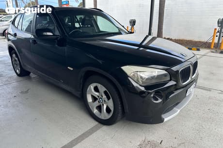 Black 2012 BMW X1 Wagon Sdrive 18I