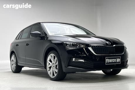 Black 2023 Skoda Scala Hatchback Ambition 85Tsi