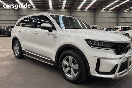 White 2022 Kia Sorento Wagon S 7 Seat