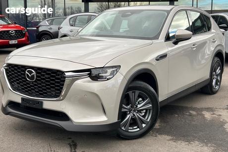 Silver 2025 Mazda CX-60 Wagon G25 Pure