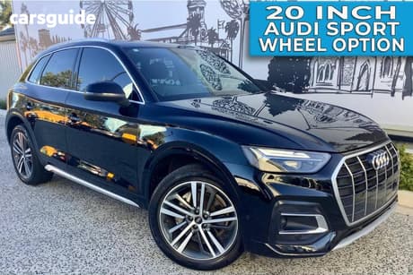 Black 2021 Audi Q5 Wagon 45 Tfsi Quattro Sport Mhev