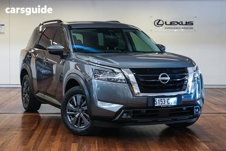 Grey 2022 Nissan Pathfinder Wagon St-L (4Wd)