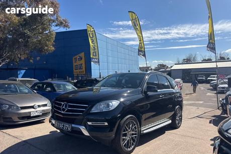 Black 2014 Mercedes-Benz ML250 Wagon Cdi Bluetec (4X4)