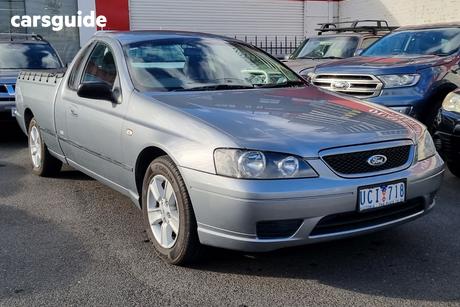 Grey 2006 Ford Falcon Utility Xl (Lpg) Se