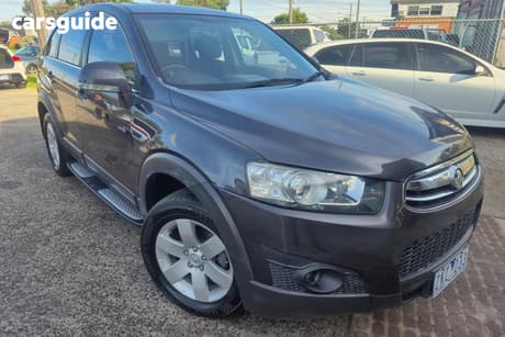 Grey 2012 Holden Captiva Wagon 7 Sx (Fwd)