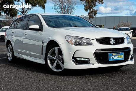 White 2016 Holden Commodore Sportswagon Sv6