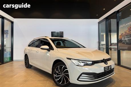 White 2023 Volkswagen Golf Wagon 110Tsi