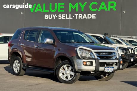Bronze 2017 Isuzu MU-X Wagon Ls-U (4X4)