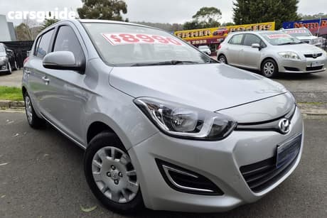Silver 2012 Hyundai I20 Hatchback Active