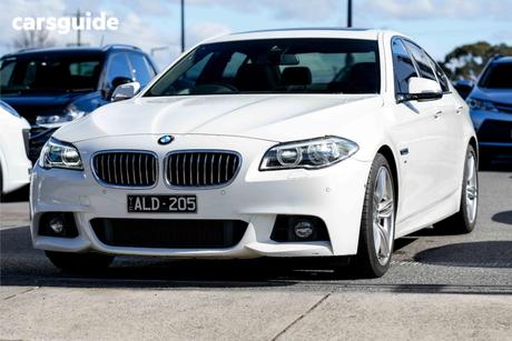 White 2015 BMW 528I Sedan Luxury Line