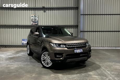 Brown 2016 Land Rover Range Rover Sport Wagon 3.0 Tdv6 Se