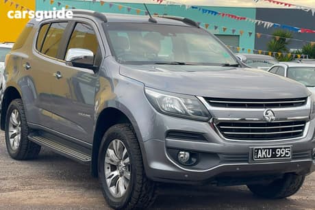 Grey 2016 Holden Trailblazer Wagon Ltz (4X4)
