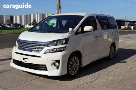 White 2014 Toyota Vellfire SUV 2.4Z GOLDEN EYES