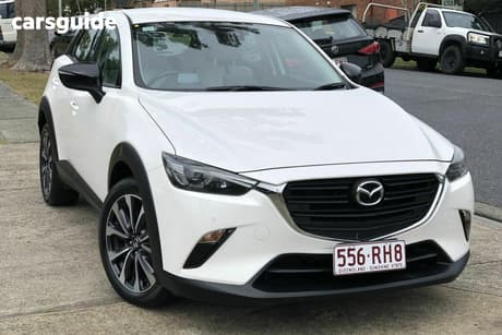 White 2024 Mazda CX-3 Wagon G20 Evolve