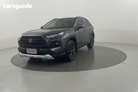 Grey 2023 Toyota RAV4 Wagon Edge (Awd) Hybrid