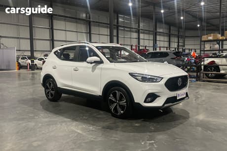 White 2024 MG ZST Wagon Vibe