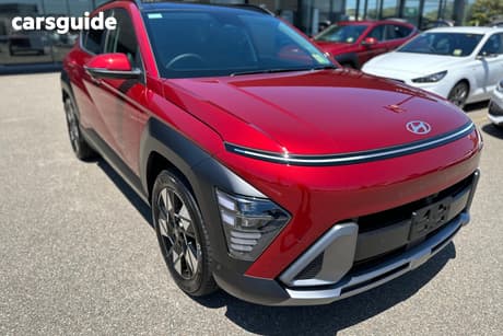 Red 2026 Hyundai Kona Wagon Hybrid Elite