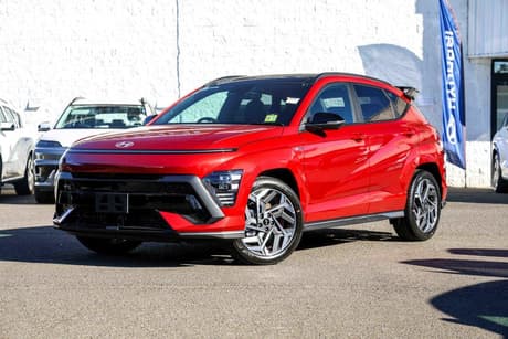 Red 2026 Hyundai Kona Wagon Premium N Line
