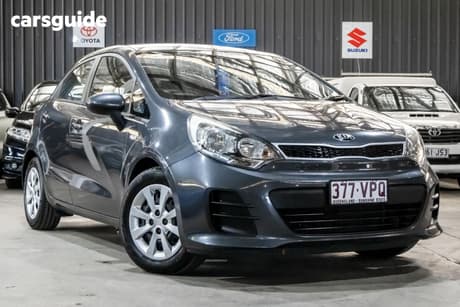 Grey 2014 Kia RIO Hatch S UB MY15