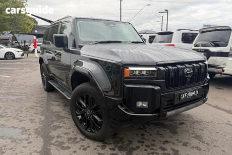 Black 2025 Toyota Landcruiser Prado Wagon Kakadu