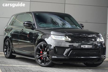 Black 2019 Land Rover Range Rover Sport Wagon Sdv8 Hse Dynamic (250Kw)