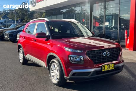 Red 2024 Hyundai Venue Wagon