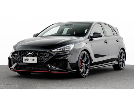 Black 2023 Hyundai I30 Hatchback N Premium