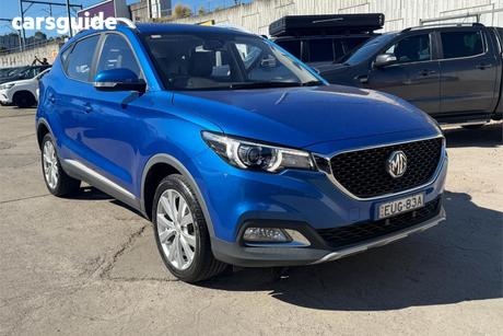 Blue 2022 MG ZS Wagon Excite