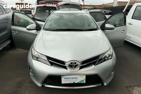 Silver 2013 Toyota Corolla Hatchback Ascent Sport