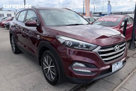 Red 2016 Hyundai Tucson Wagon Active X (Fwd)