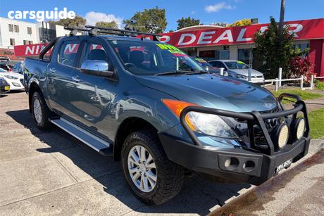 Blue 2015 Mazda BT-50 Dual Cab Utility Xtr (4X4)
