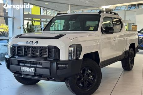 White 2025 Kia Tasman Double Cab Pick Up X-Pro (4X4) (0.9T) Bdy Fender