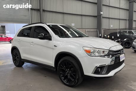 White 2019 Mitsubishi ASX Wagon Black Edition (2Wd)