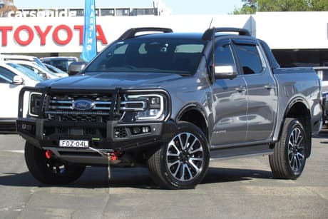 Silver 2025 Ford Ranger Double Cab Pick Up Platinum 3.0 (4X4)
