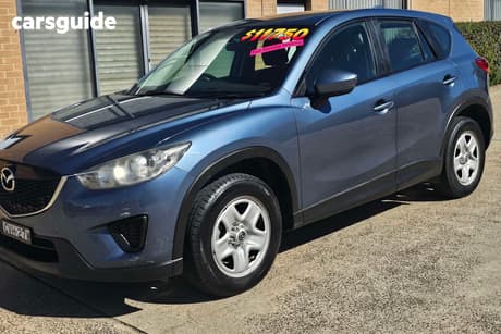 Blue 2014 Mazda CX-5 Wagon Maxx (4X2)