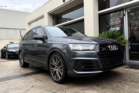 Grey 2019 Audi SQ7 Wagon 4.0 Tdi V8 Quattro Special Ed