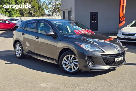Grey 2012 Mazda 3 Hatchback Sp20 Skyactiv