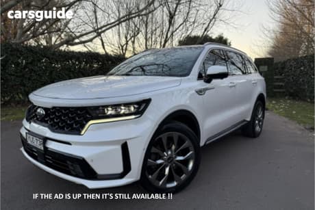 White 2021 Kia Sorento Wagon Gt-Line 7 Seat