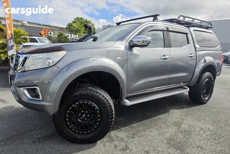 Grey 2016 Nissan Navara Dual Cab Utility St (4X4)