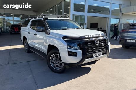 White 2026 Nissan Navara Dual Cab Pick-up St-X (4X4)