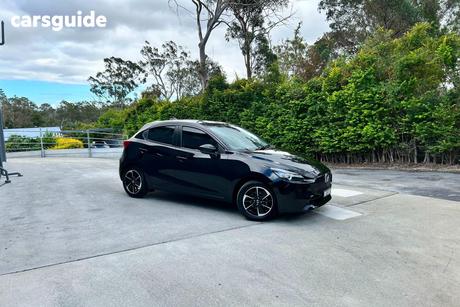 Black 2024 Mazda 2 Hatchback G15 Gt