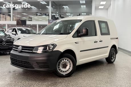White 2019 Volkswagen Caddy Van Swb Tdi250