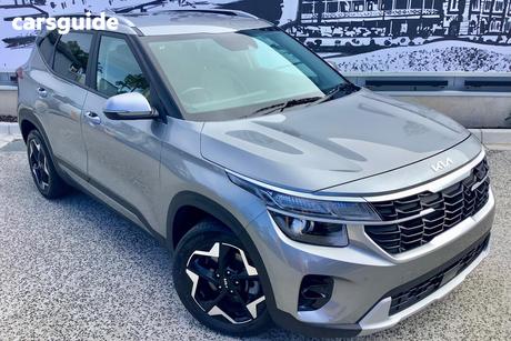 Grey 2023 Kia Seltos Wagon Sport+ (Awd)