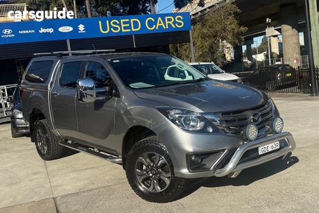 Silver 2019 Mazda BT-50 Dual Cab Utility Gt (4X4) (5Yr)